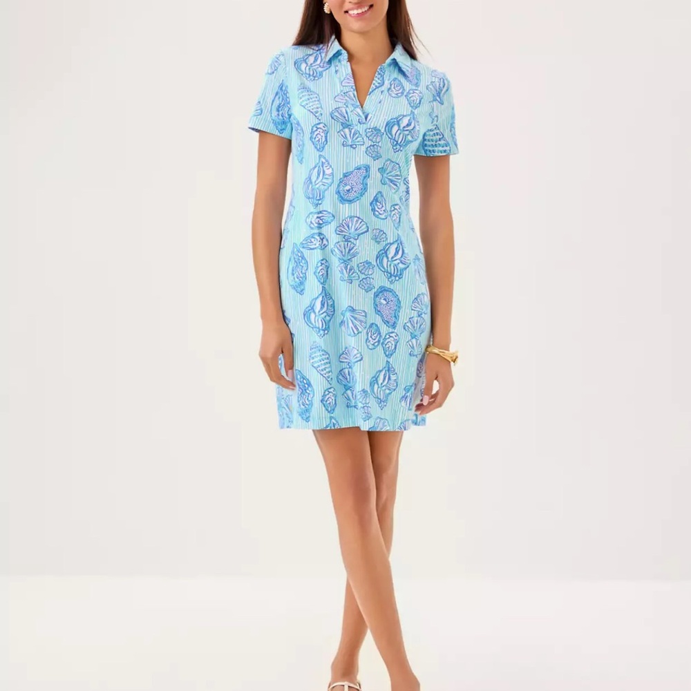 NWT Lilly Pulitzer XL UPF 50+ CHILLYLILLY MANDI 👗 “Fresh Water” MSRP $198 sz XL